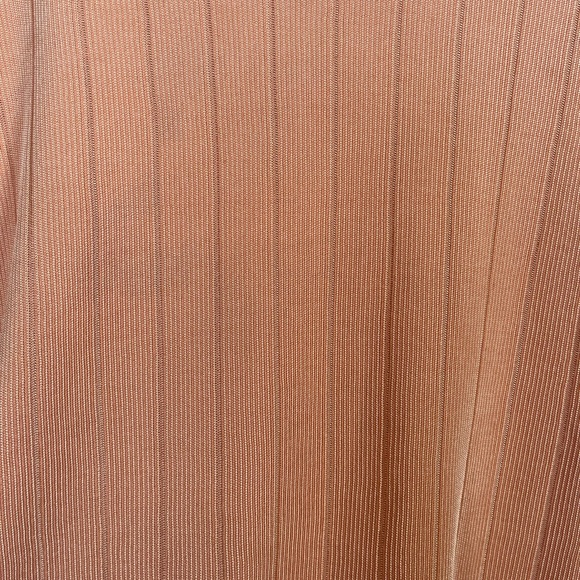 Orange Ribbed T-Shirt - Picture 5 of 5